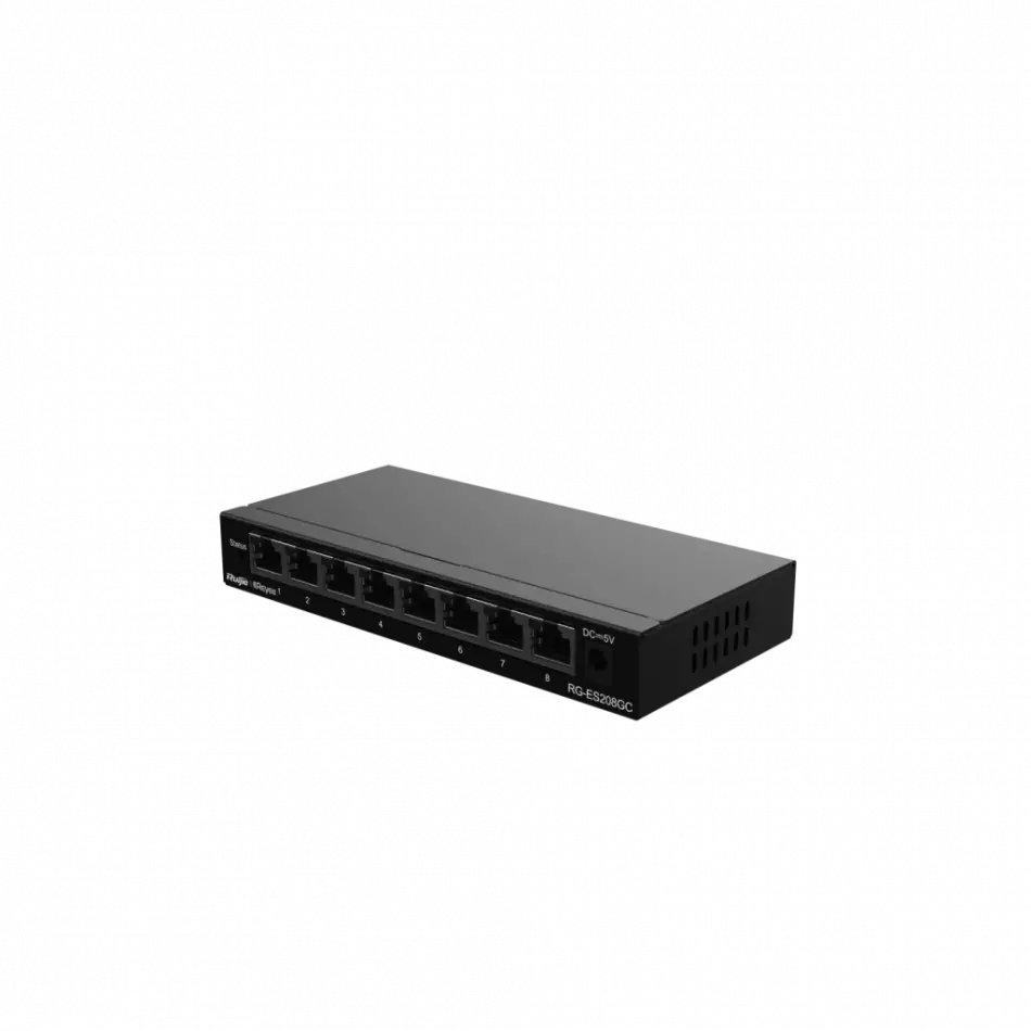 Ruıjıe Reyee Rg-es208gc  8 Port Gigabit , Colud Yönetilebilir Switch  Metal Kasa