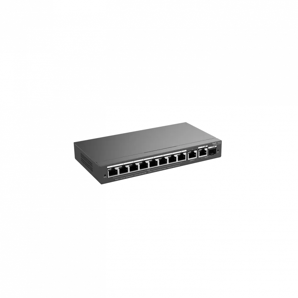Ruıjıe-reyee Rg-es210gs-p 8xge-2xge/1xge Sfp 120w Poe Switch