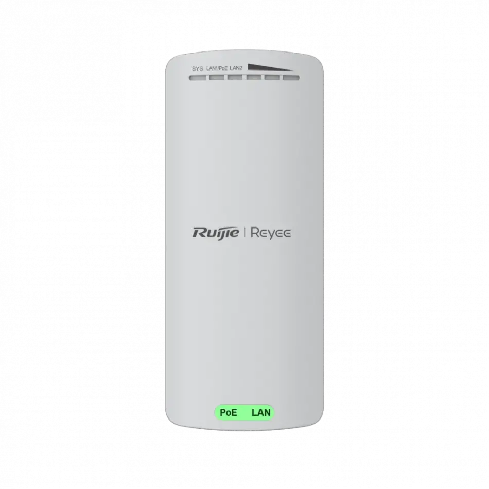 Ruıjıe Reyee Rg-est100-e, 2port, 300mbps, 2.4ghz, Pasif Poe, Dış Ortam, Noktadan Noktaya Ptp, Acces Point, Kutu İçeriği 2 Adet, (500m)