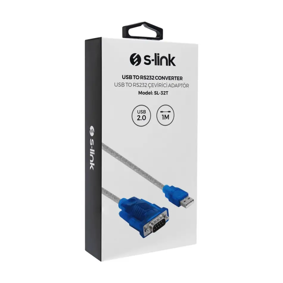 S-lınk Sl-32t Usb To Rs232 Çevirici