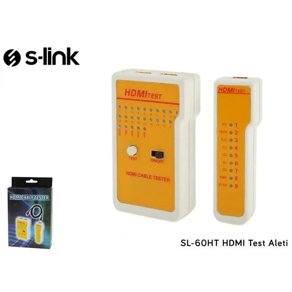 S-link Sl-60ht Hdmı Test Aleti