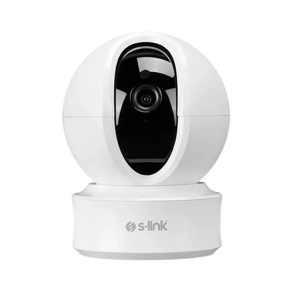 S-lınk Sl-ınd04, Ev/bebek Güvenlik Kamerası, Wifi, 3mpix, 3.6mm Lens, 10m. Gece Görüşü, Hareket Algılama, İki Yönlü Ses, Micro Sd Kartlı, Tuya Yazılım