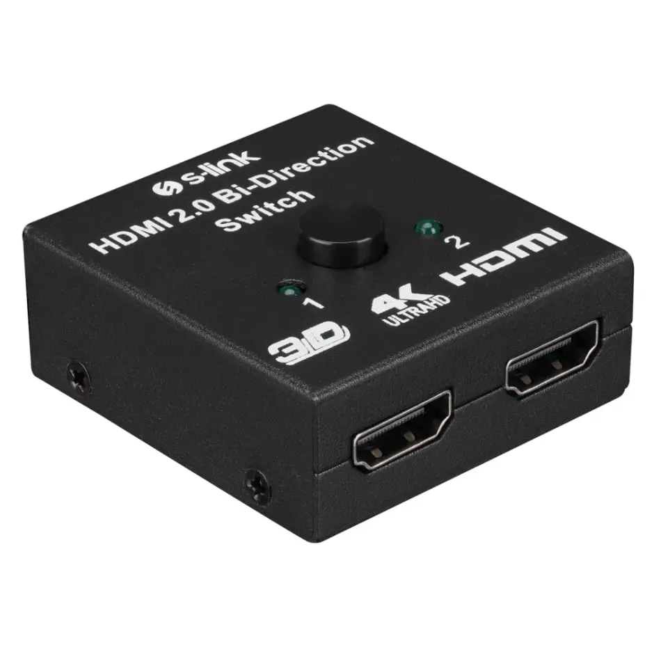 S-link Sl-lu613, 2 Port Hdmı, Çift Yönlü Switch Ve Splitter