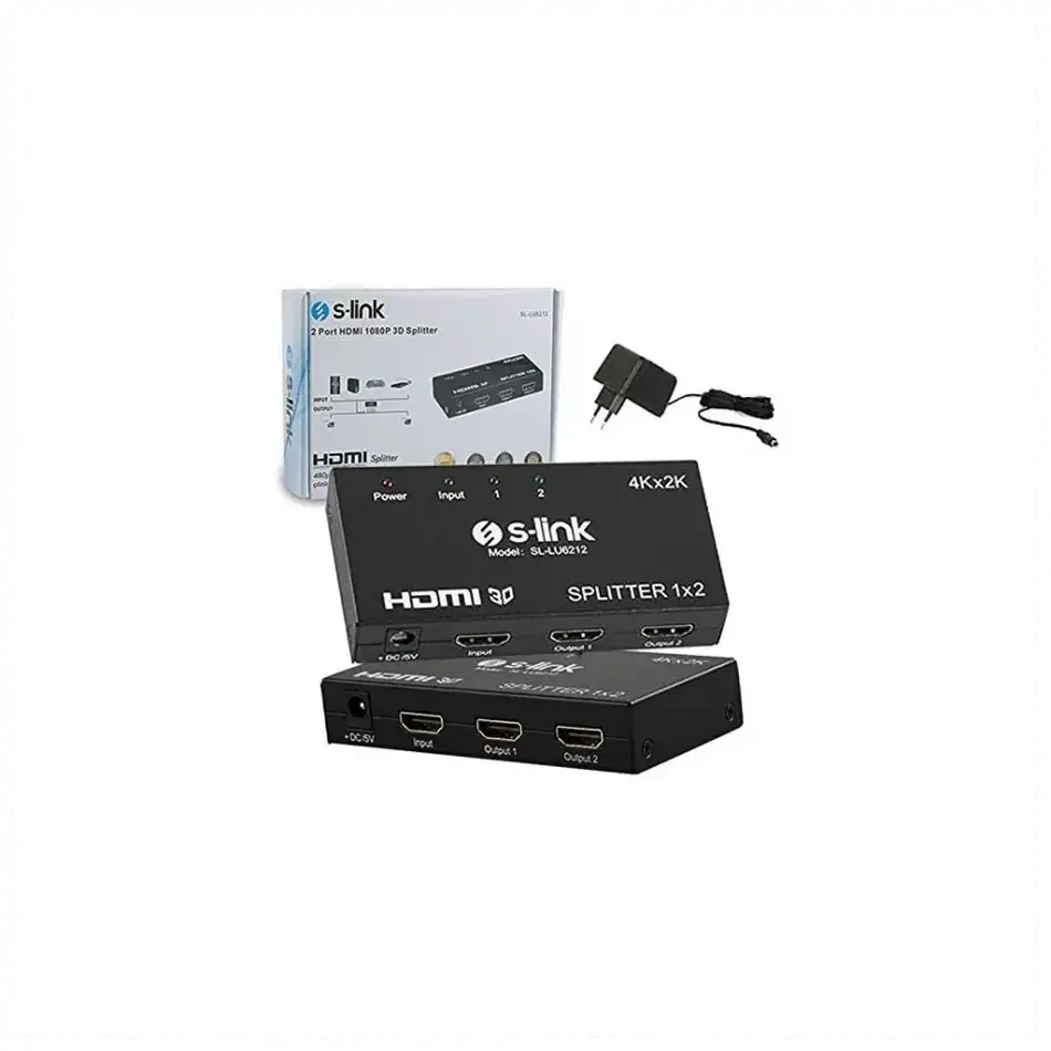S-lınk Sl-lu6212, Hdmı Çoklayıcı, 1giriş, 2çıkış, (1pc-2monitör)
