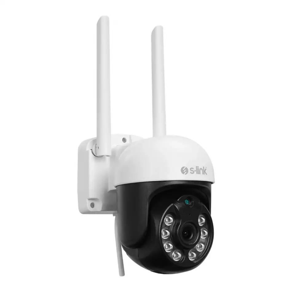 S-lınk Sl-ptz01, Akıllı Güvenlik Kamerası, Wifi, 3mpix, 3,6mm Lens, 25m. Gece Görüşü, Hareket Algılama, İki Yönlü Ses, Micro Sd Kartlı, Tuya Yazılım