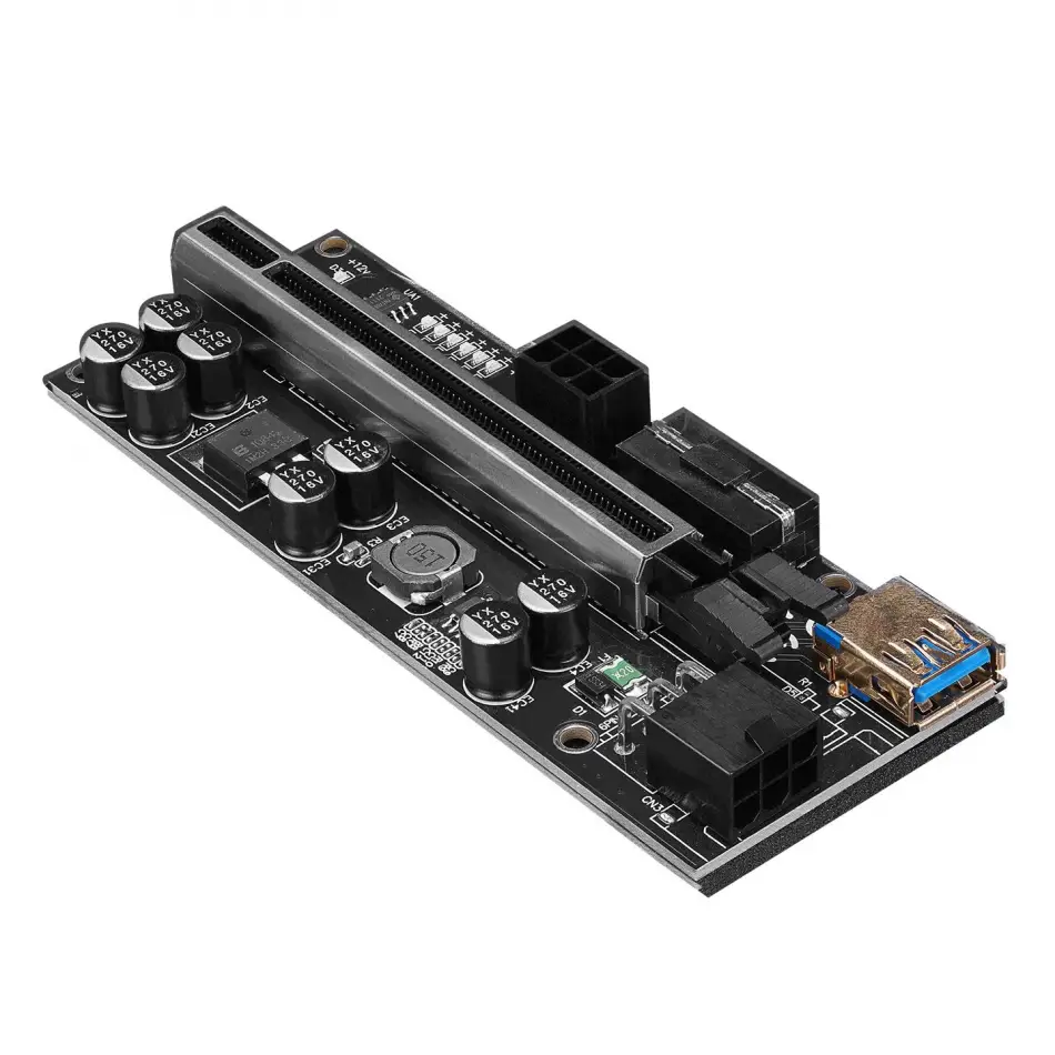 S-link Sl-xe20 Pcı-e1x=>sata 6p Bitcoin 10s Riser
