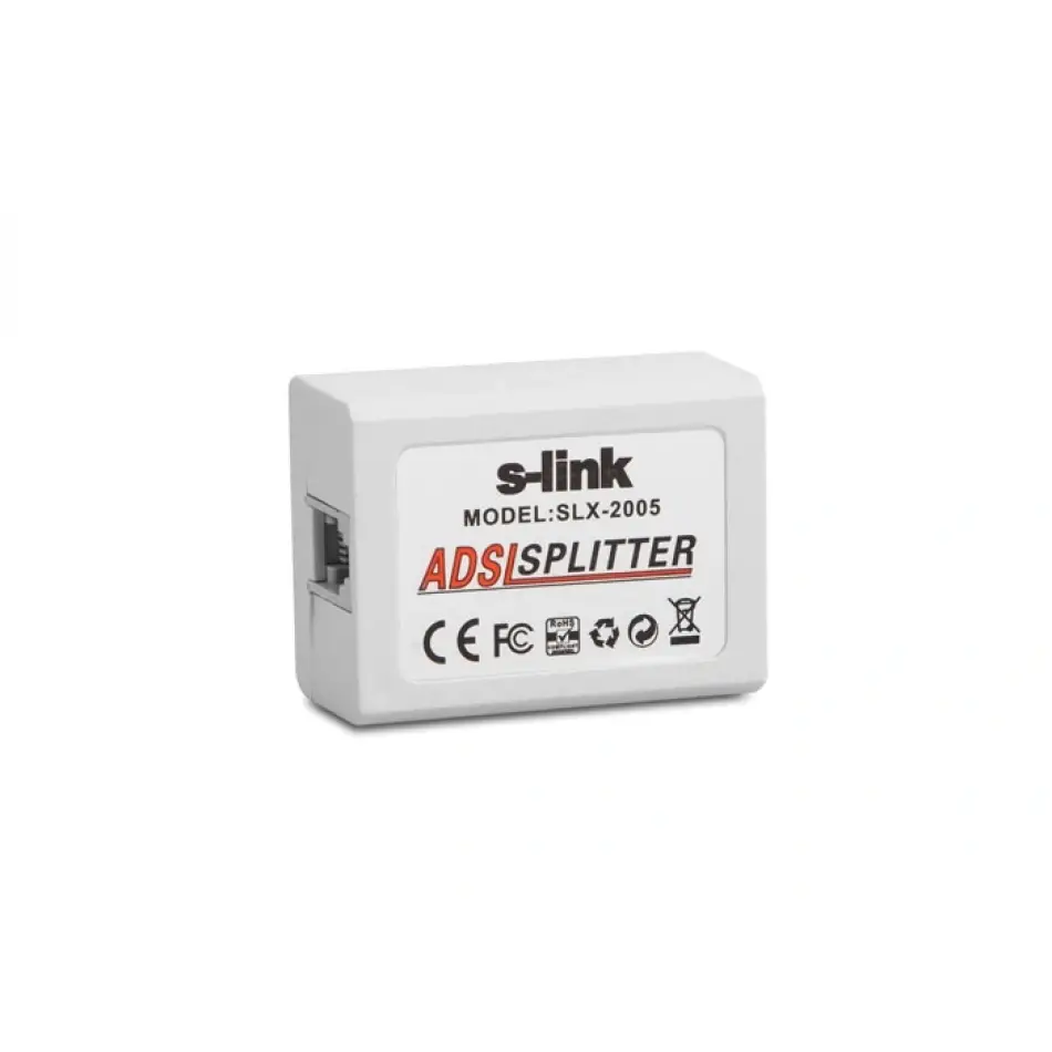S-link Slx-2005 Adsl Filtreli Ve Kutulu Splitter