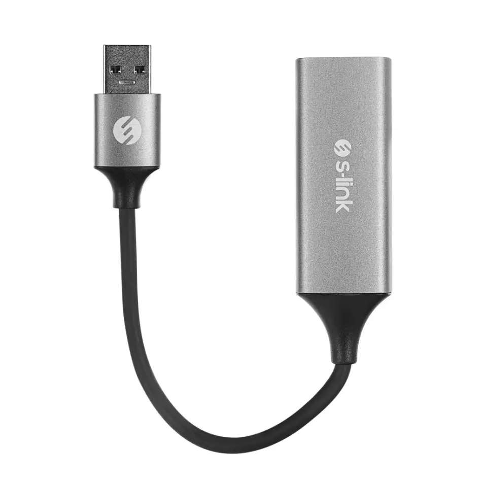 S-lınk Sw-u334, Gigabit, Usb3.0 To Rj45, Metal, Ethernet Kartı