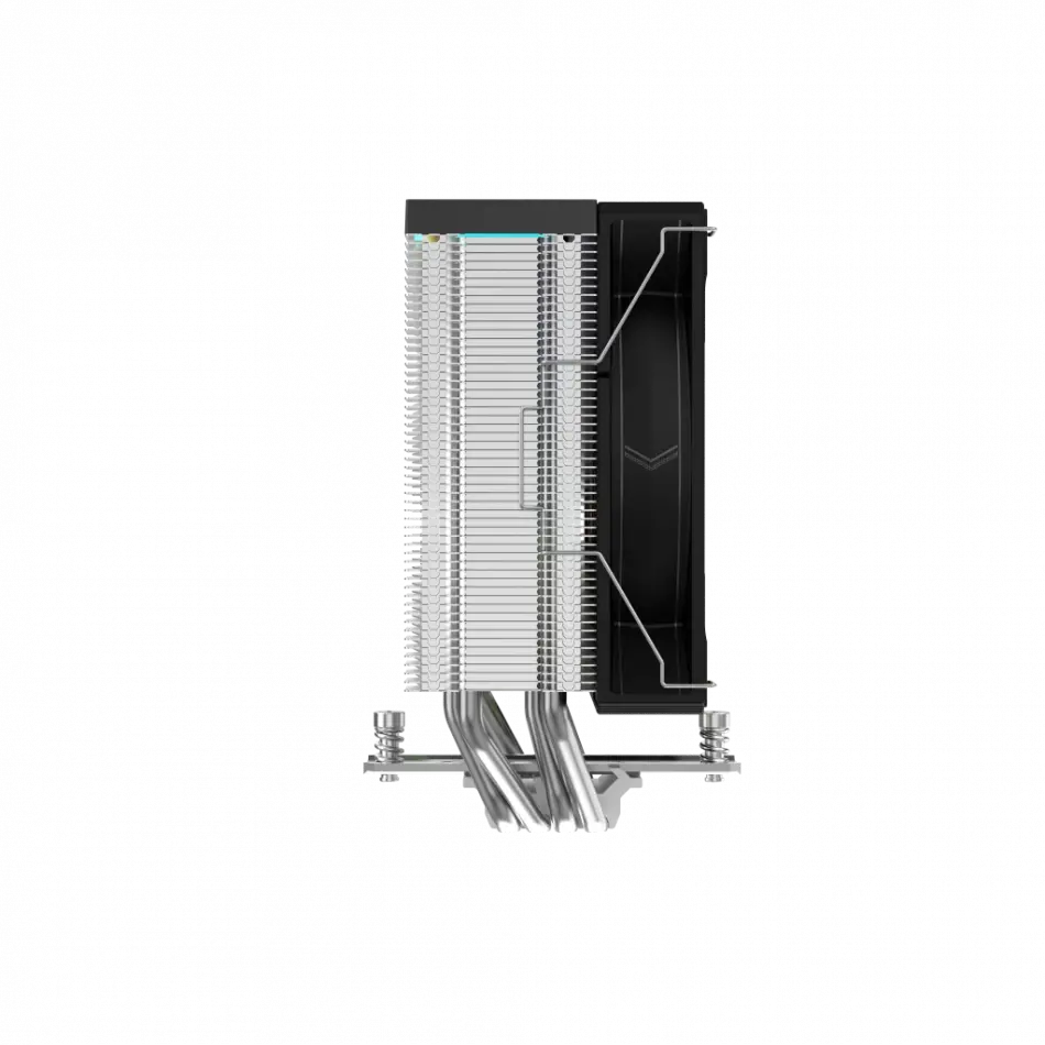 Sama A40l, Black, 1x120mm Argb Fan, Kule Tipi Hava Soğutma, 4 Adet Gelişmiş Kompozit Isı Borusu, Cpu Fan (amd Ve Intel Tüm İşlemciler İle Uyumlu)