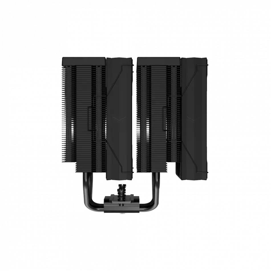 Sama A60b, Black, 2x120mm Mono Fan, Kule Tipi Hava Soğutma, 6 Adet Gelişmiş Siyah Kaplamalı Bakır Isı Borusu, Cpu Fan (amd Ve Intel Tüm İşlemciler İle Uyumlu)