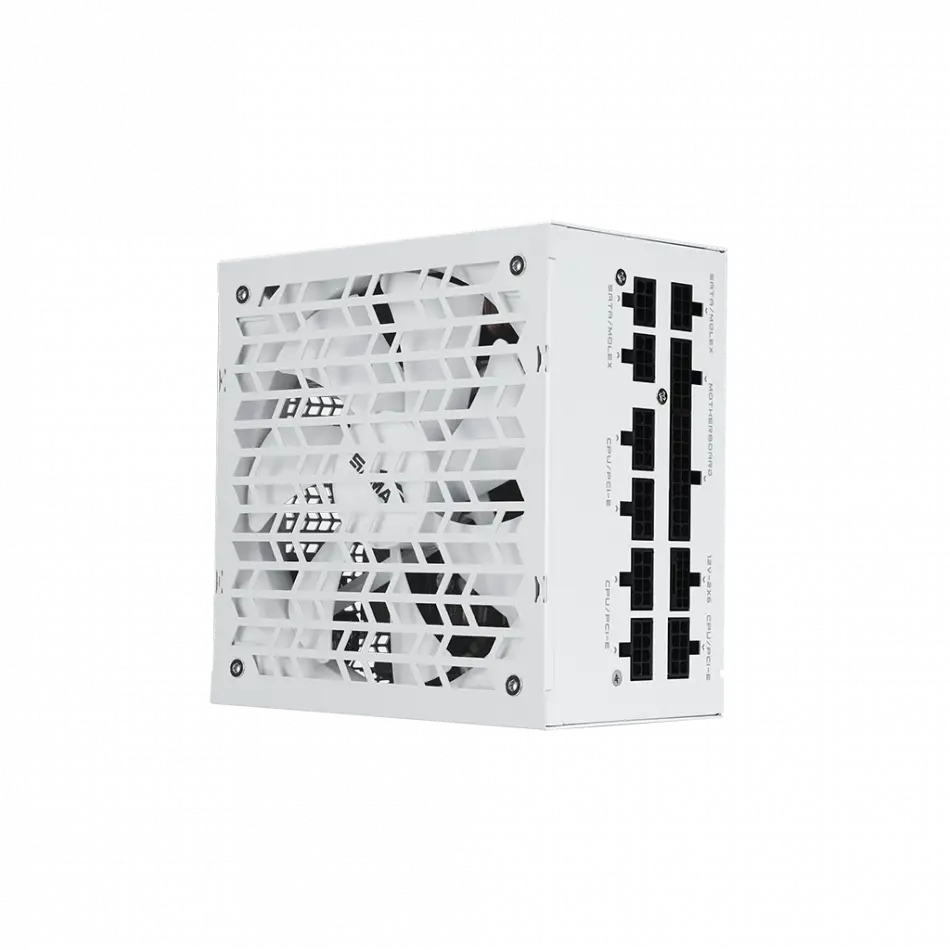 Sama G850, 850w, White, 80+ Gold, Cybenetics Certified, Full Modüler, Pcıe 5.1, Atx3.1, Beyaz, Gamıng, Atx, Power Supply (psu)
