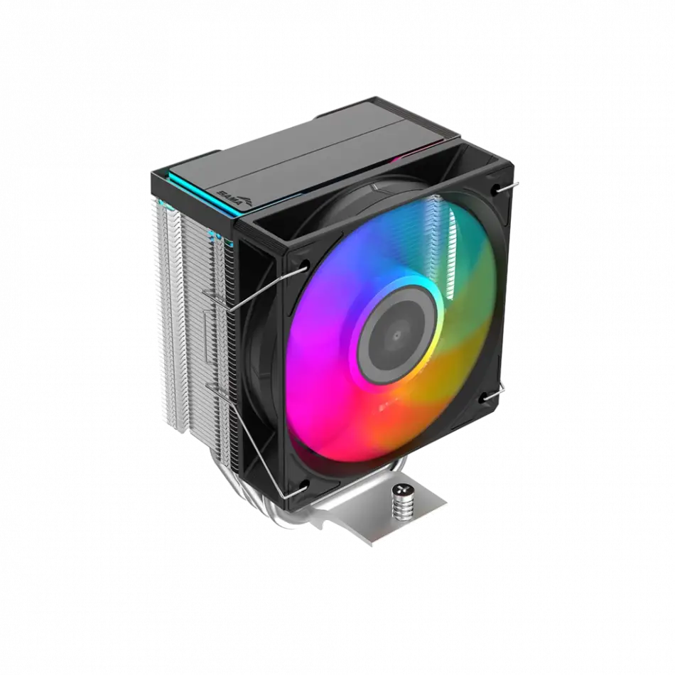 Sama X40l, Black, 1x100mm Argb Fan, Kule Tipi Hava Soğutma, 4 Adet Gelişmiş Kompozit Isı Borusu, Cpu Fan (amd Ve Intel Tüm İşlemciler İle Uyumlu)