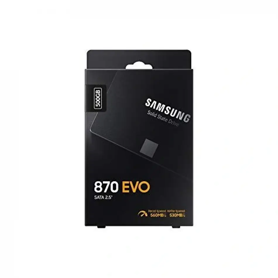 Samsung 500gb 870 Evo 2,5 Mz-77e500bw 560/530mbs