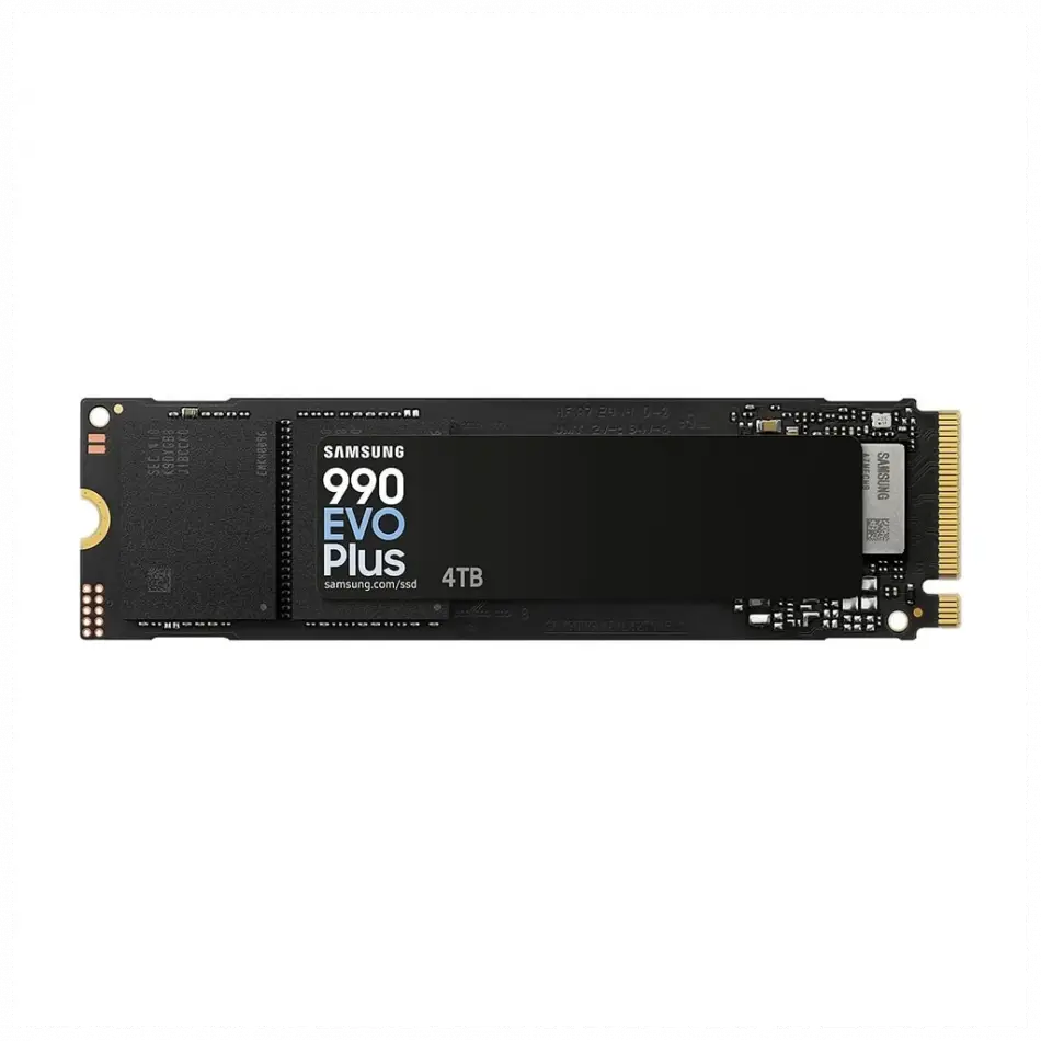 Samsung Mz-v9s4t0bw, 990 Evo Plus, 4tb, 7250/6300, Gen4, Nvme Pcıe M.2 2280, Ssd (türkiye Distribütörü Garantili)