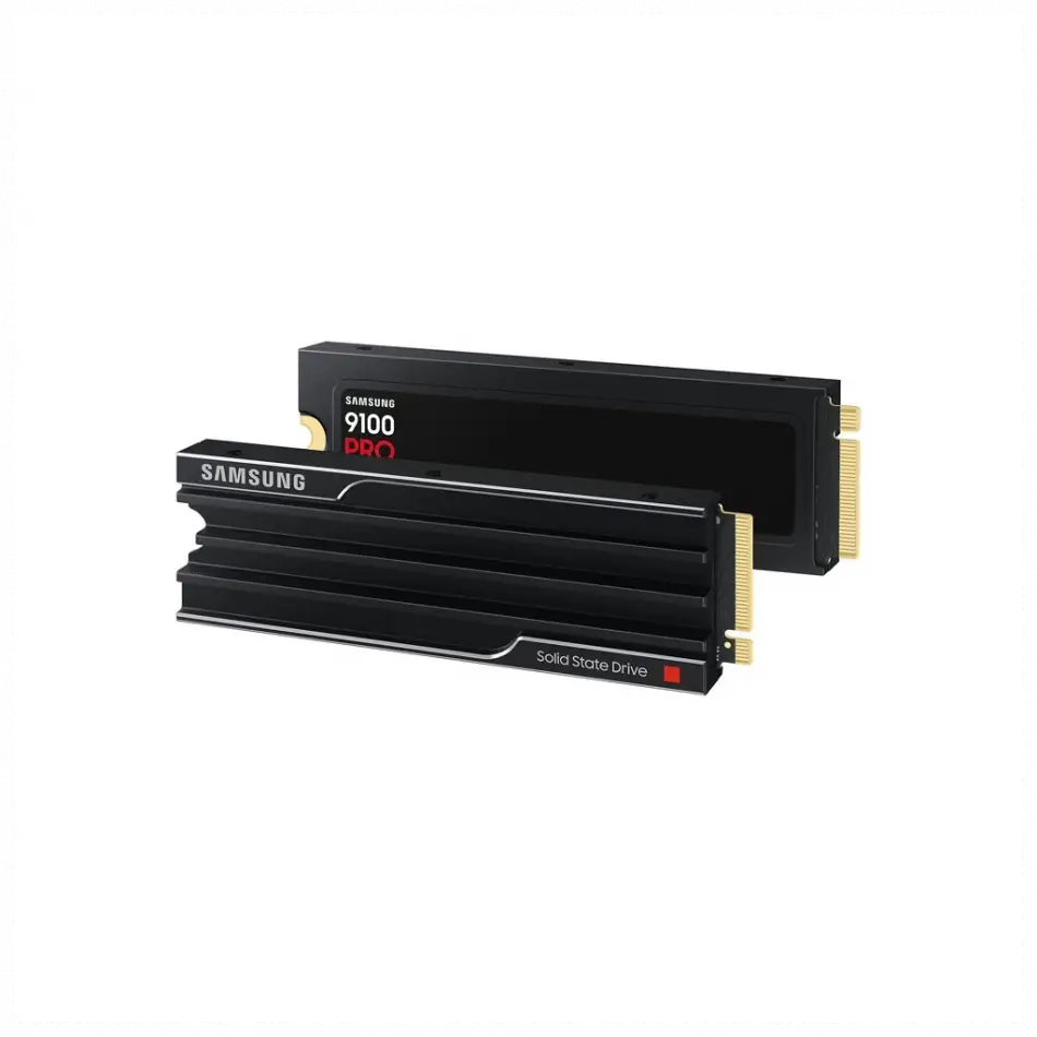 Samsung Mz-vap1t0cw, 9100 Pro, 1tb, 14700/13300, Gen5, Nvme Pcıe M.2 2280, Ssd (soğutuculu) (türkiye Distribütörü Garantili)