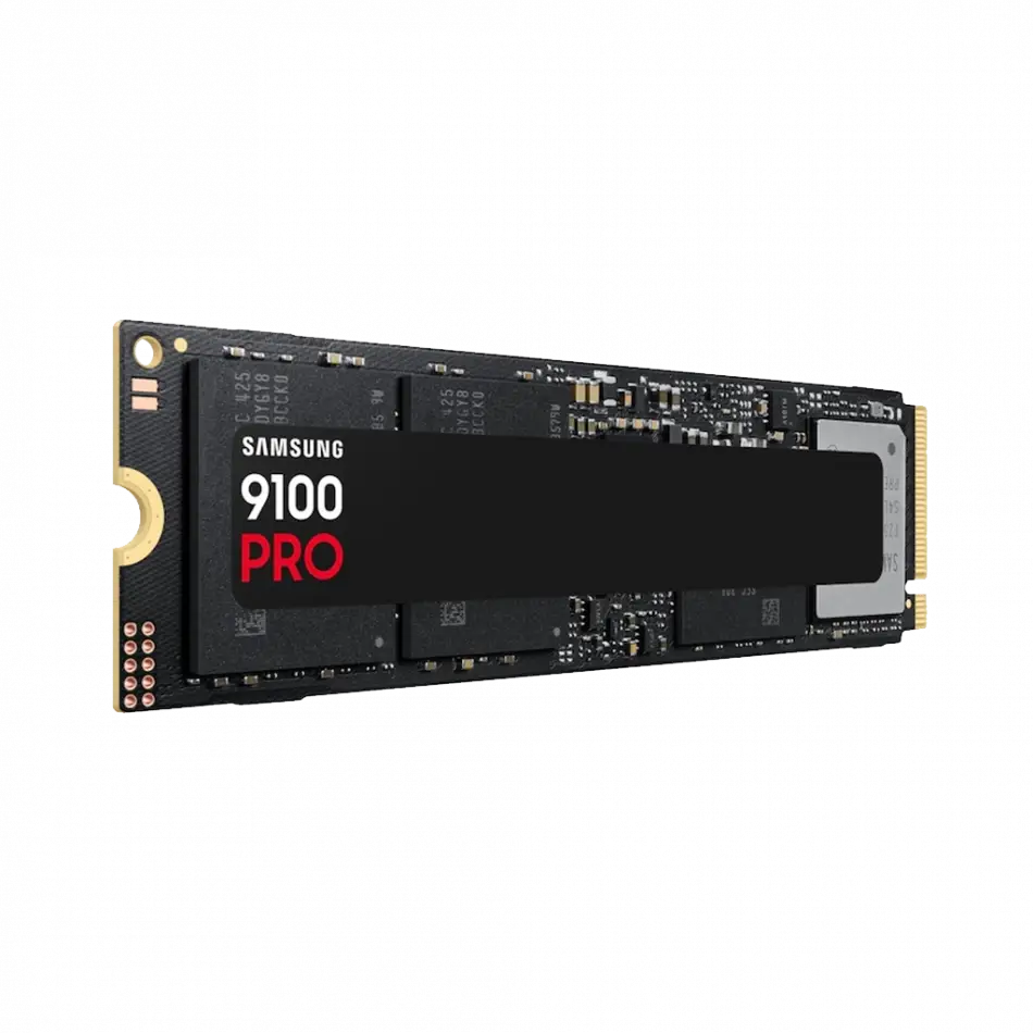 Samsung Mz-vap2t0bw, 9100 Pro, 2tb, 14700/13400, Gen5, Nvme Pcıe M.2 2280, Ssd (türkiye Distribütörü Garantili)