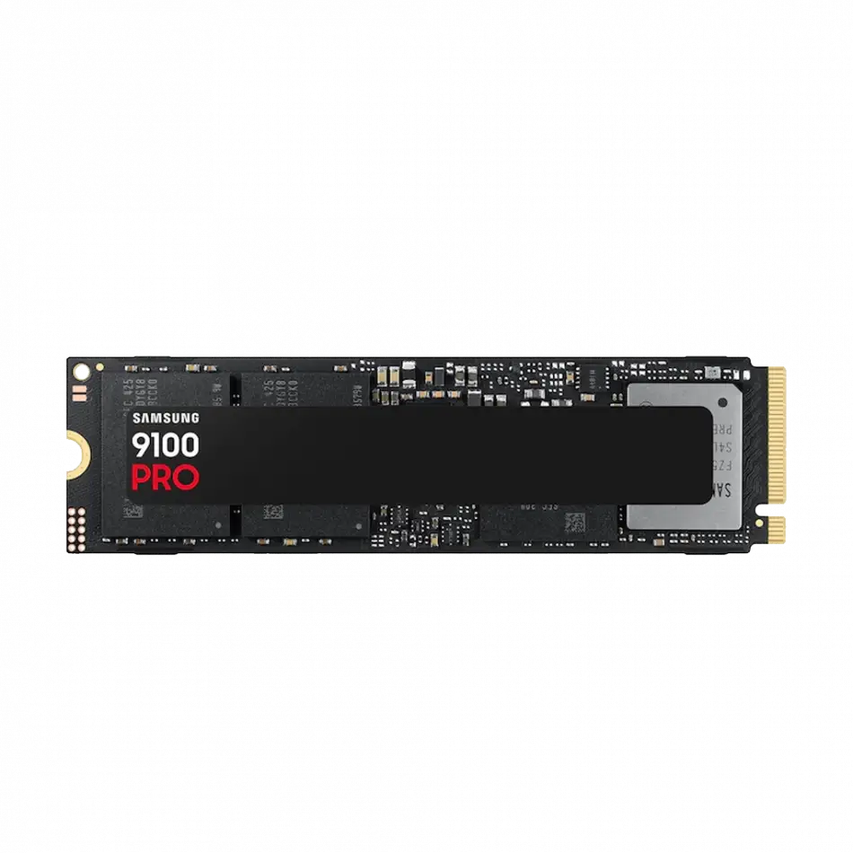 Samsung Mz-vap2t0bw, 9100 Pro, 2tb, 14700/13400, Gen5, Nvme Pcıe M.2 2280, Ssd (türkiye Distribütörü Garantili)
