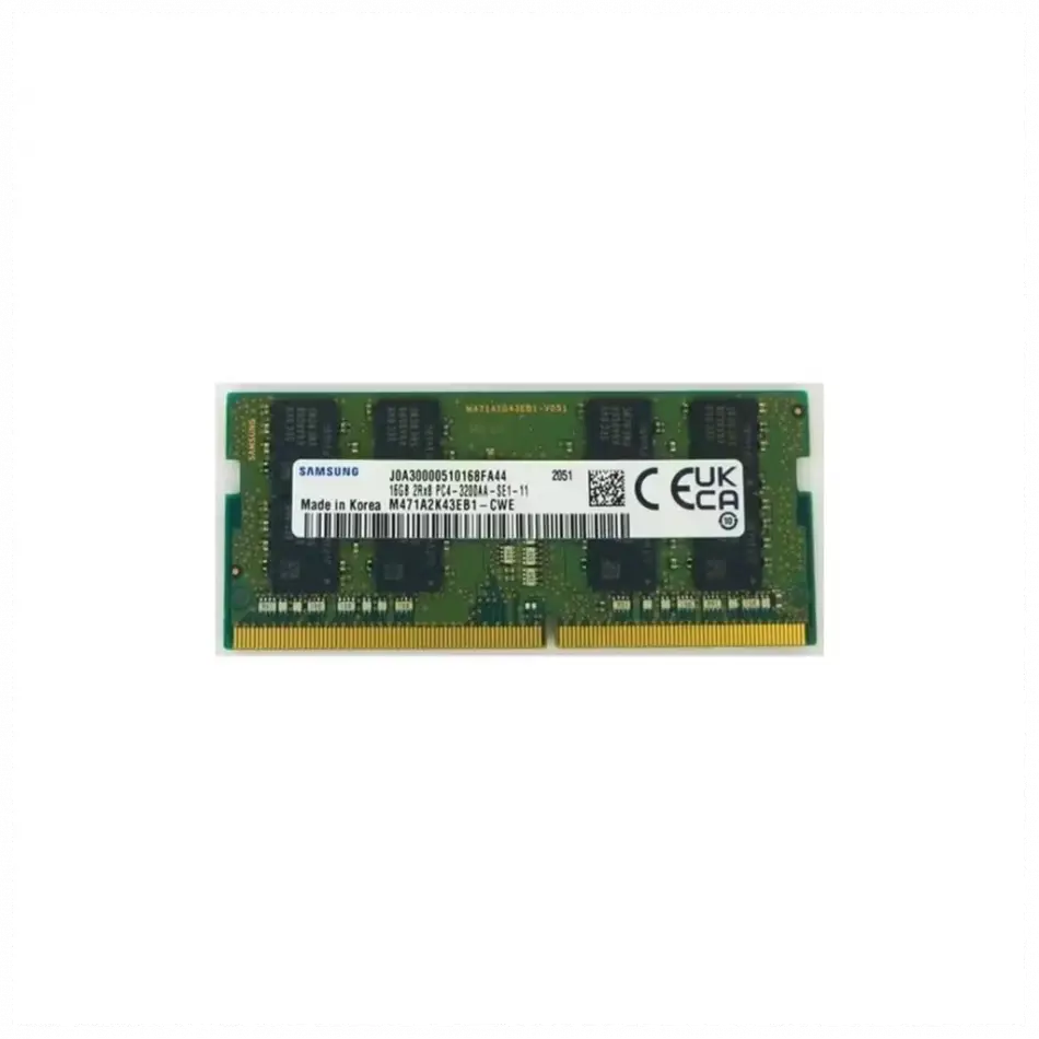 Samsung Samso3200/16, 16gb, Ddr4, 3200mhz,  1.2v Notebook Ram (m471a2g43db1-cwe)