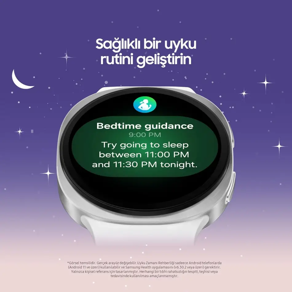 Samsung Watch 8 44mm Sm-l330 Sılver Akıllı Saat
