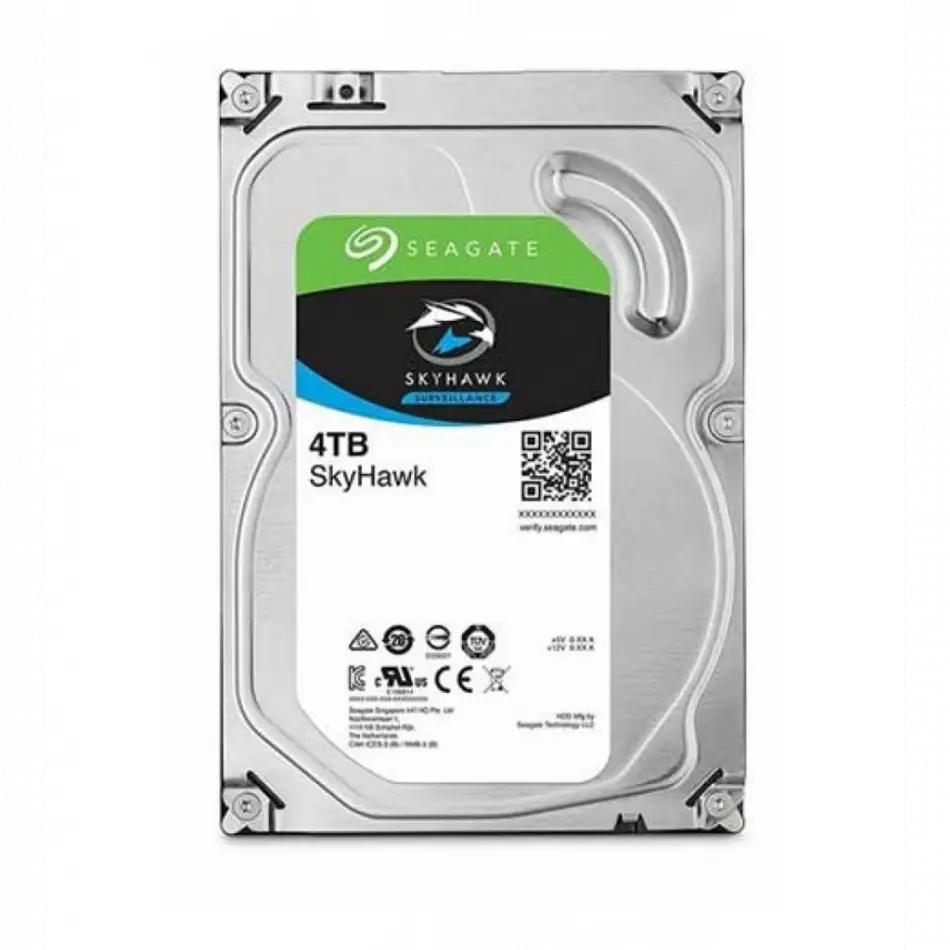 Seagate Skyhawk, St4000vx015, 3.5, 4tb, 256mb, 5900rpm, Güvenlik, Hdd
