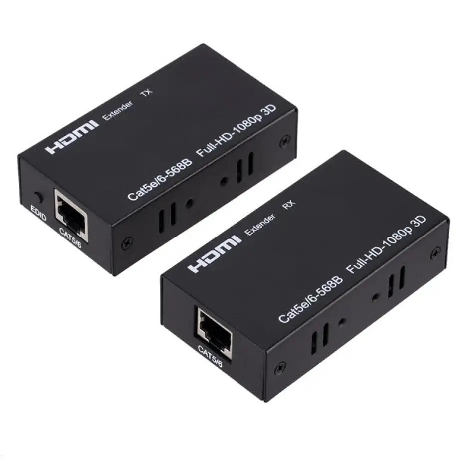 Senseı 60 Metre 1080p Hd-60 Hdtv Extender Expansıon Cat5/cat6 Hdmı