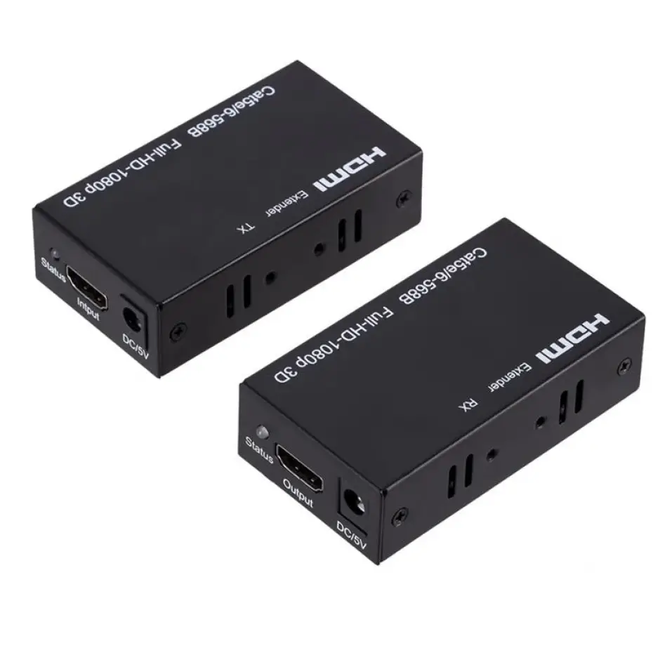 Senseı 60 Metre 1080p Hd-60 Hdtv Extender Expansıon Cat5/cat6 Hdmı