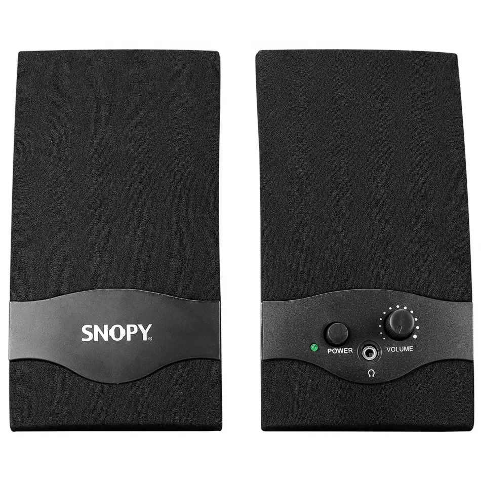 Snopy Sn-84 2wrms Usb2.0+3,5mm Siyah Speaker