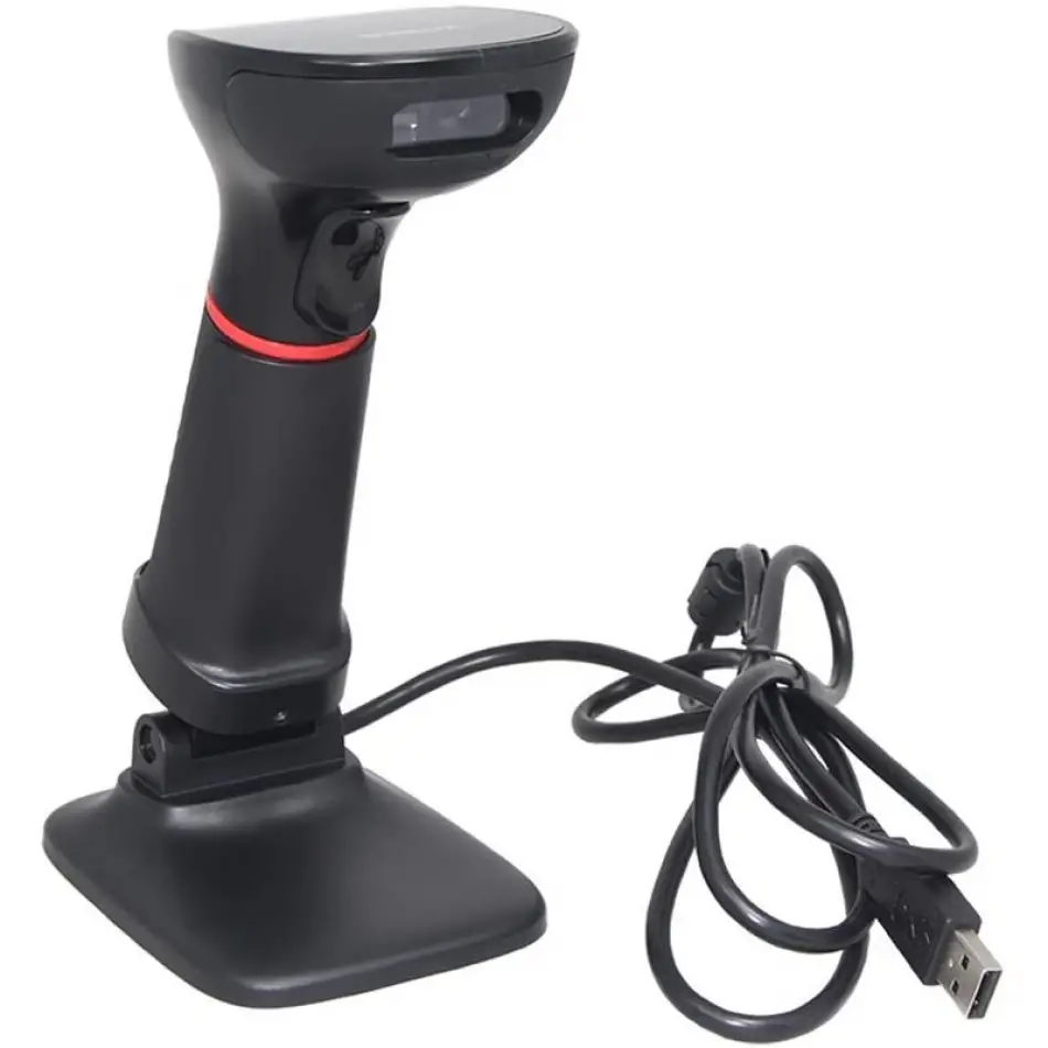 Sunlux Xl-3610 2d Karekod Kablolu Usb Barkod Okuyucu + Ayak
