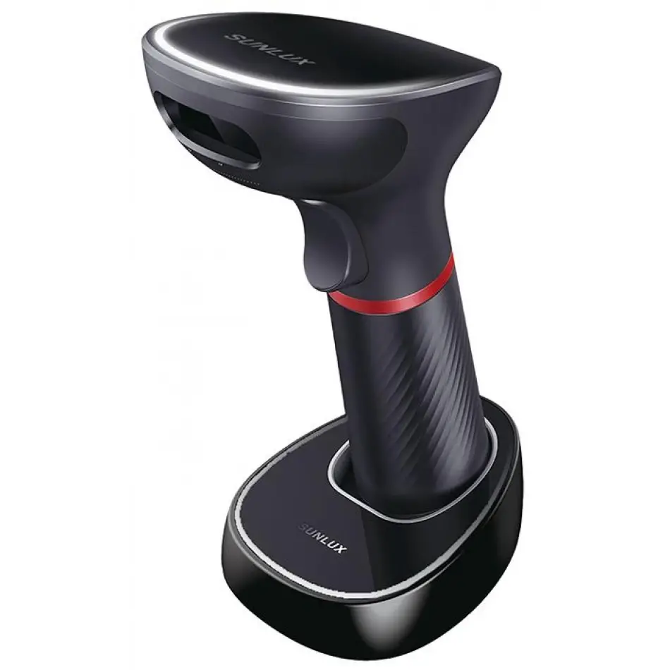 Sunlux Xl-9610 2d Karekod Kablosuz Usb Barkod Okuyucu + Cradle