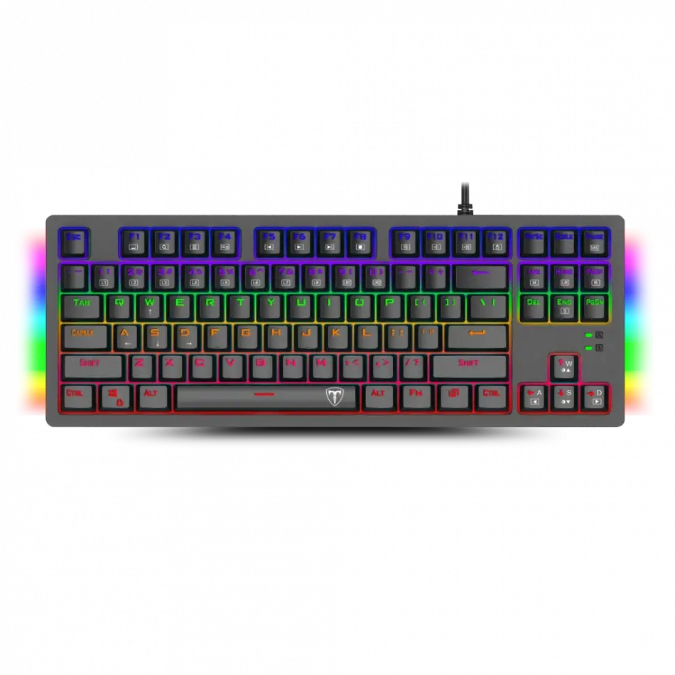 T-dagger Balı, T-tgk311, Usb Kablolu, Türkçe Q,  Rainbow Rgb, Mechanical, Blue Switch, Gaming Klavye (powered By Redragon)