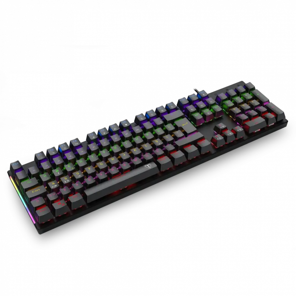 T-dagger Naxos, T-tgk310-bl, Usb Kablolu, Türkçe Q, Rainbow Backlight, Blue Mekanik Switch, 104 Tuşlu, Gaming Klavye