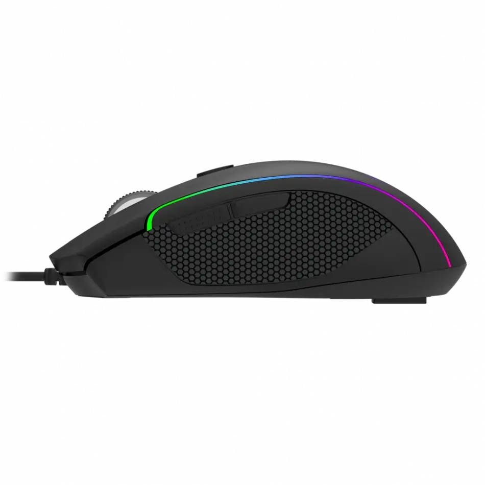 T-dagger T-tgm110 Lynx, Rgb Backlight, Usb Kablolu, 6 Buton, 7200dpı, Gaming Mouse