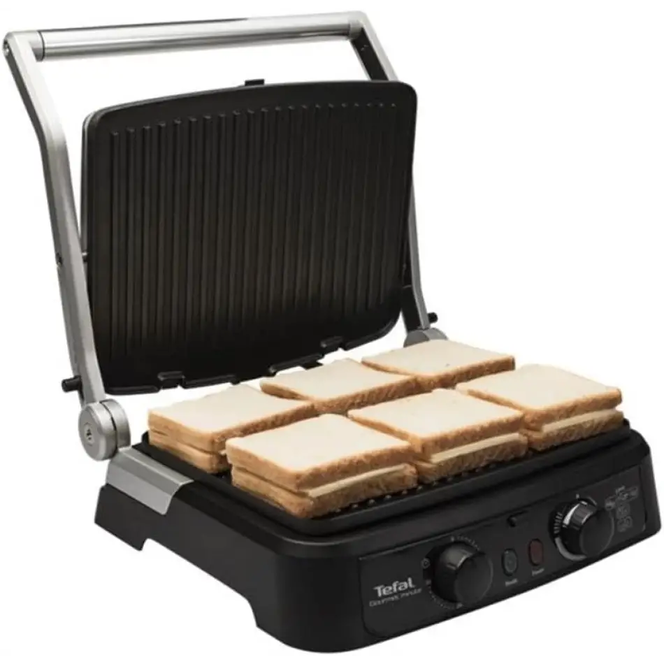 Tefal Gourmet Mınute Zaman Ayarlı Inox 2000 W Tost