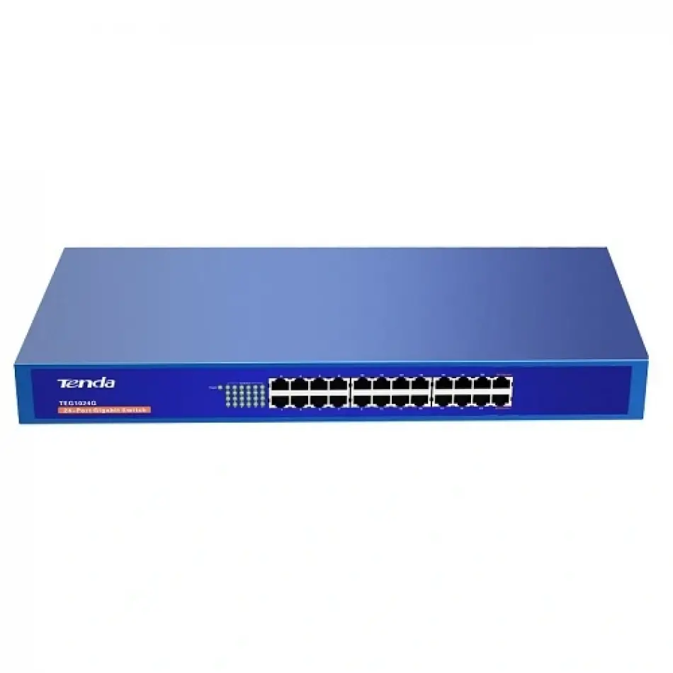 Tenda Teg1024g 24 Port 10/100/1000 Rack-m Swıtch