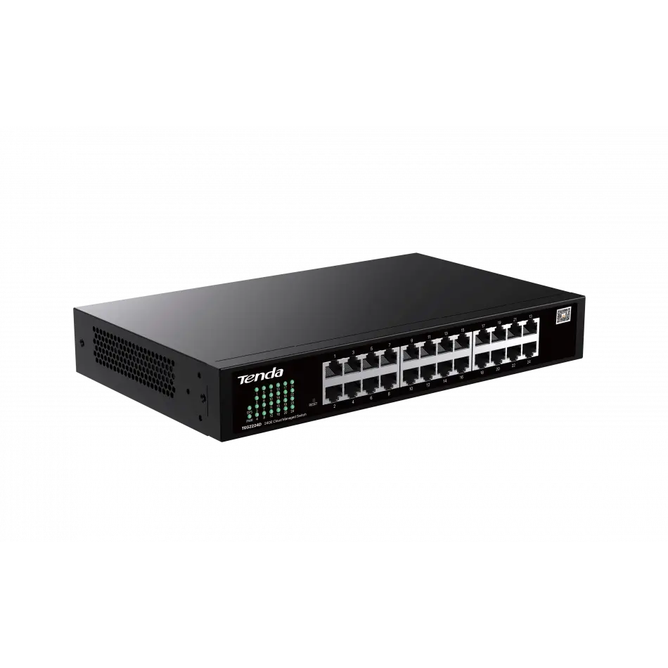 TENDA TEG2224D 24GE PORT BULUT YÖNETİLEBİLİR SWİTCH