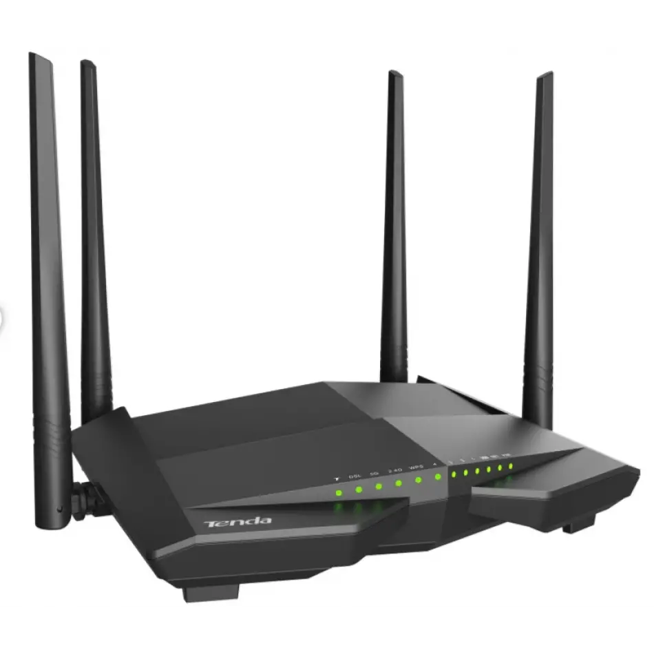 Tenda V12 Ac1200 4port Adsl/vdsl 1200mbps Modem/router