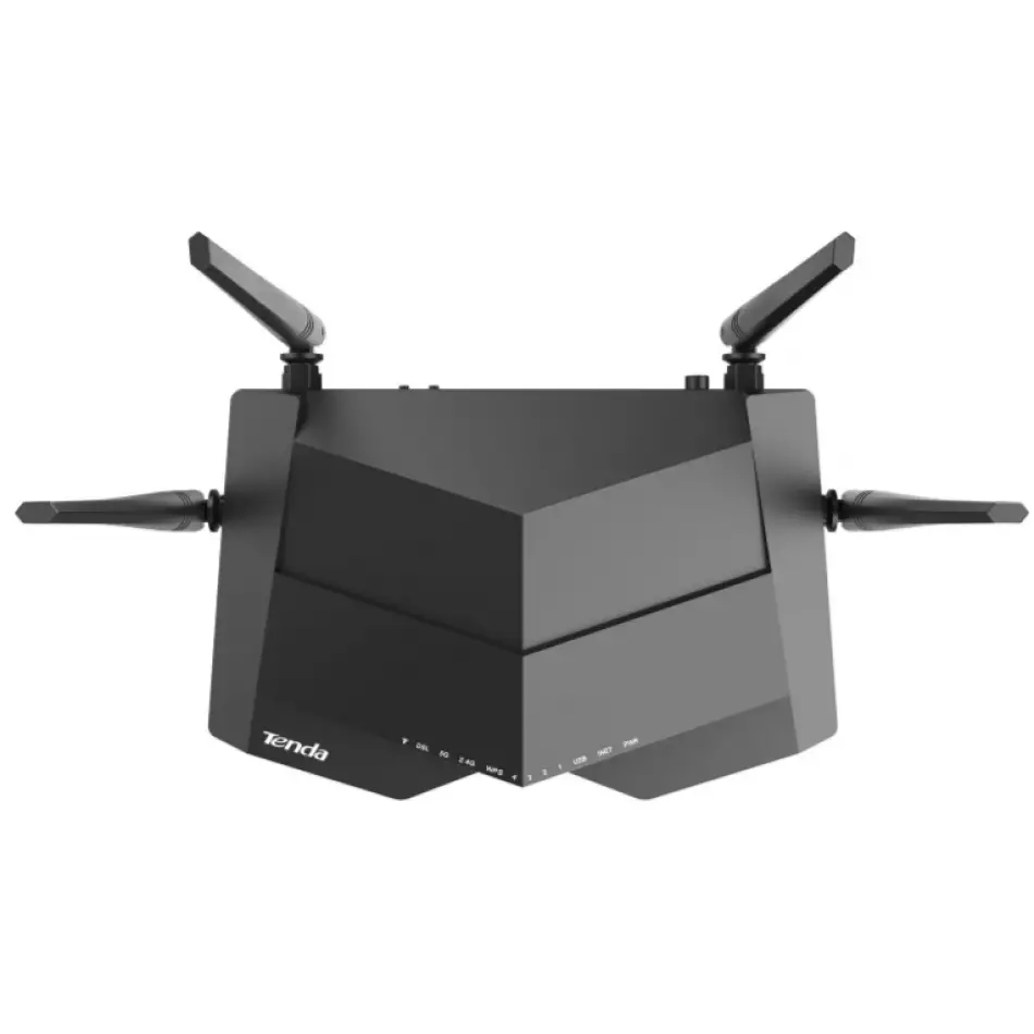 Tenda V12 Ac1200 4port Adsl/vdsl 1200mbps Modem/router