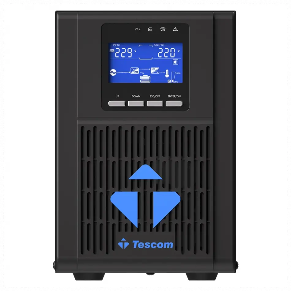 Tescom Neoline 1000, 1 Kva Online 1f/1f Ups,  (900040313) (2x7a Akü)