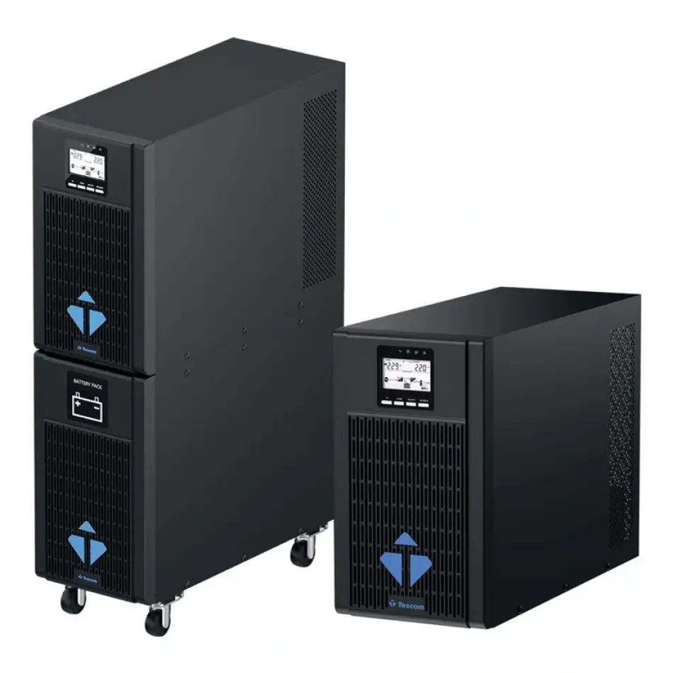 Tescom Neolıne 10kva 1f/1f (16x9ah) 5/10dk Lcd Onlıne Ups