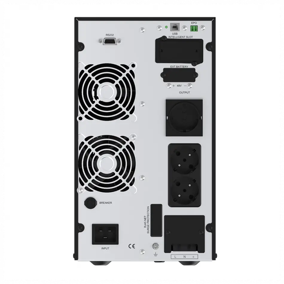 Tescom Neoline 3000, 3 Kva Online 1f/1f Ups,  (900040102) (6x9a Akü)