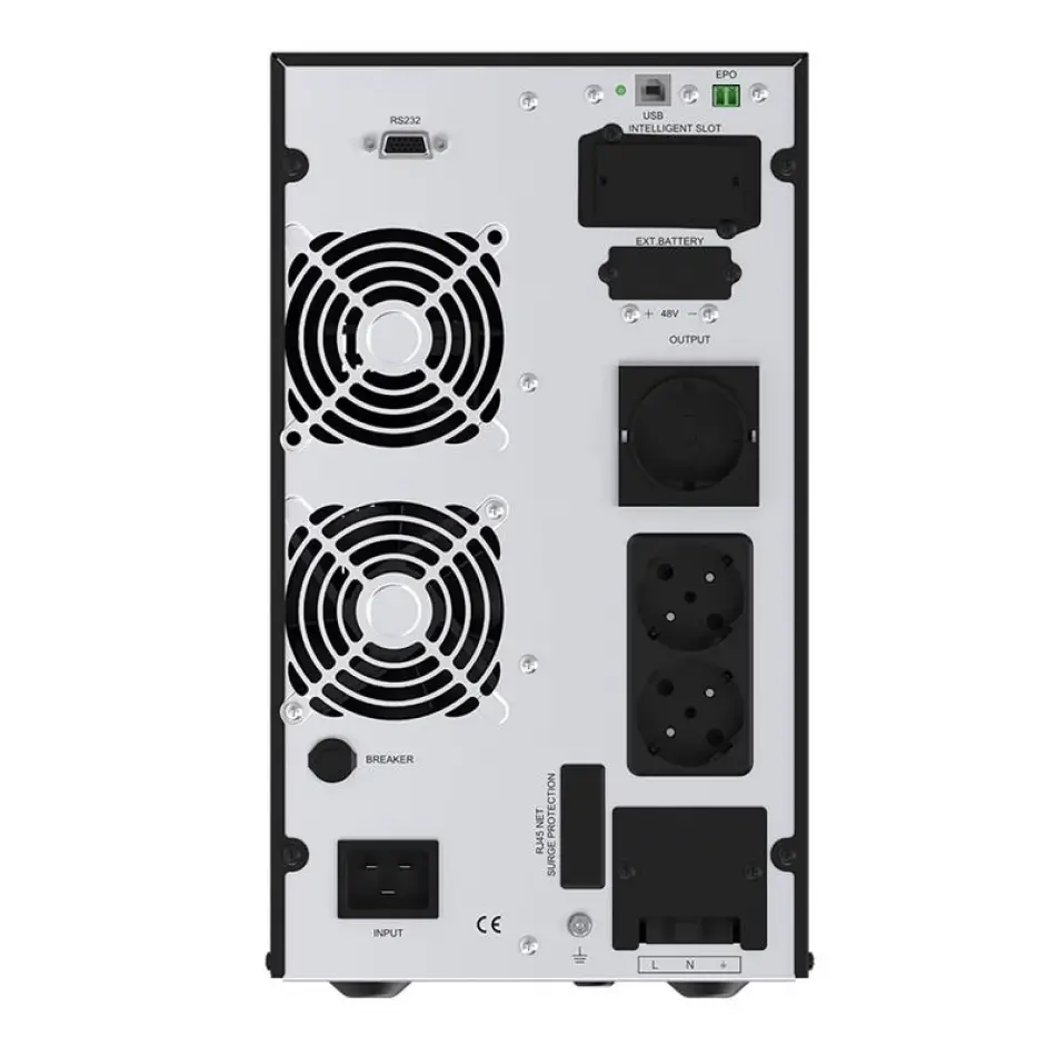 Tescom Neolıne 3kva 1f/1f (6x7ah) 4/8dk Lcd Onlıne Ups