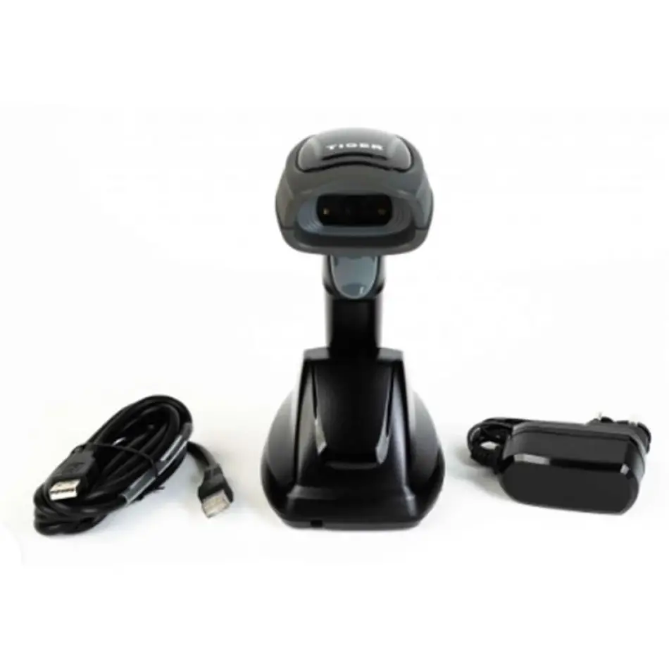 Perkon Tıger Cs92 2d Imager / Karekod Kablosuz Usb Barkod Okuyucu + Stand