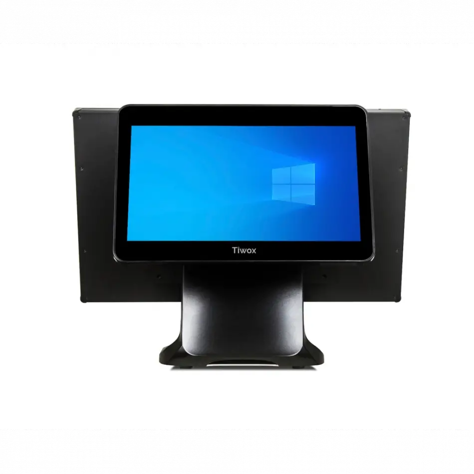 Tiwox Tp-5610d, Intel İ5 10.nesil, 18.5 Ekran,  13.2 2. Ekran, 8gb Ram, 128gb Ssd, Endüstriyel, Dokunmatik Pos Pc (çift Ekran)