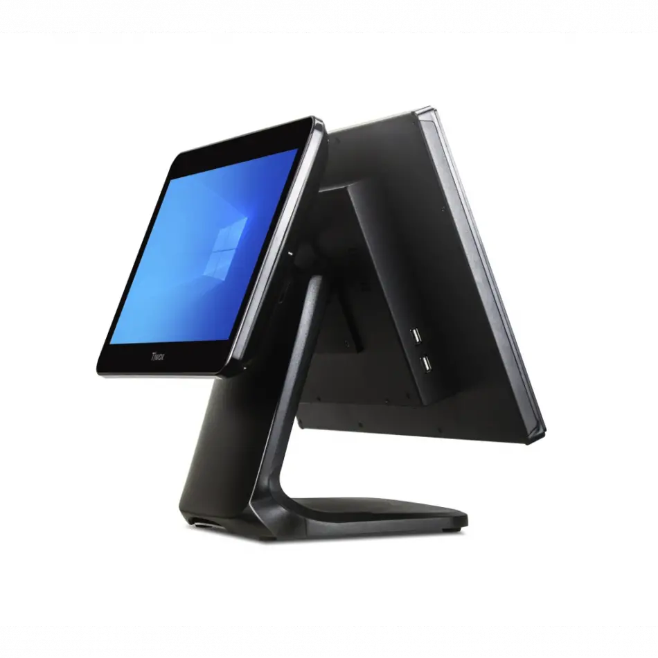 Tiwox Tp-7610-d, Intel İ7 10.nesil, 18.5 Ekran,  8gb Ram, 128gb M.2 Ssd, Endüstriyel, Dokunmatik Pos Pc (çift Ekran)