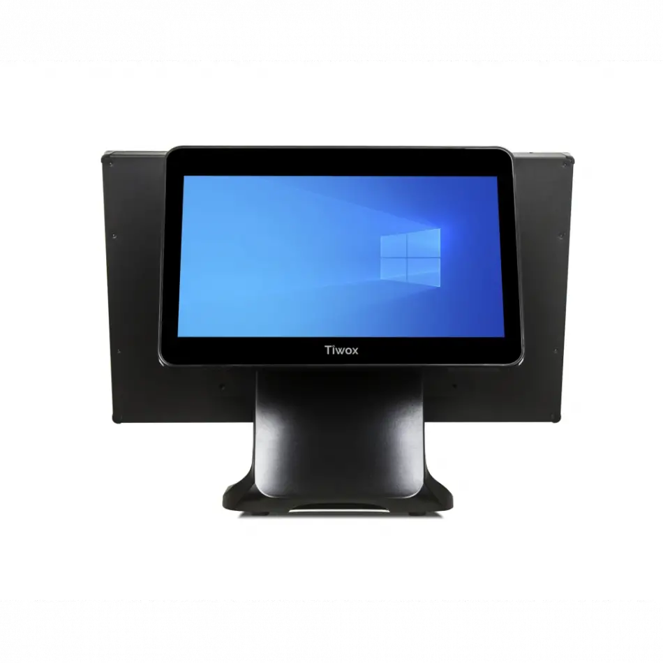 Tiwox Tp-7610-d, Intel İ7 10.nesil, 18.5 Ekran,  8gb Ram, 128gb M.2 Ssd, Endüstriyel, Dokunmatik Pos Pc (çift Ekran)