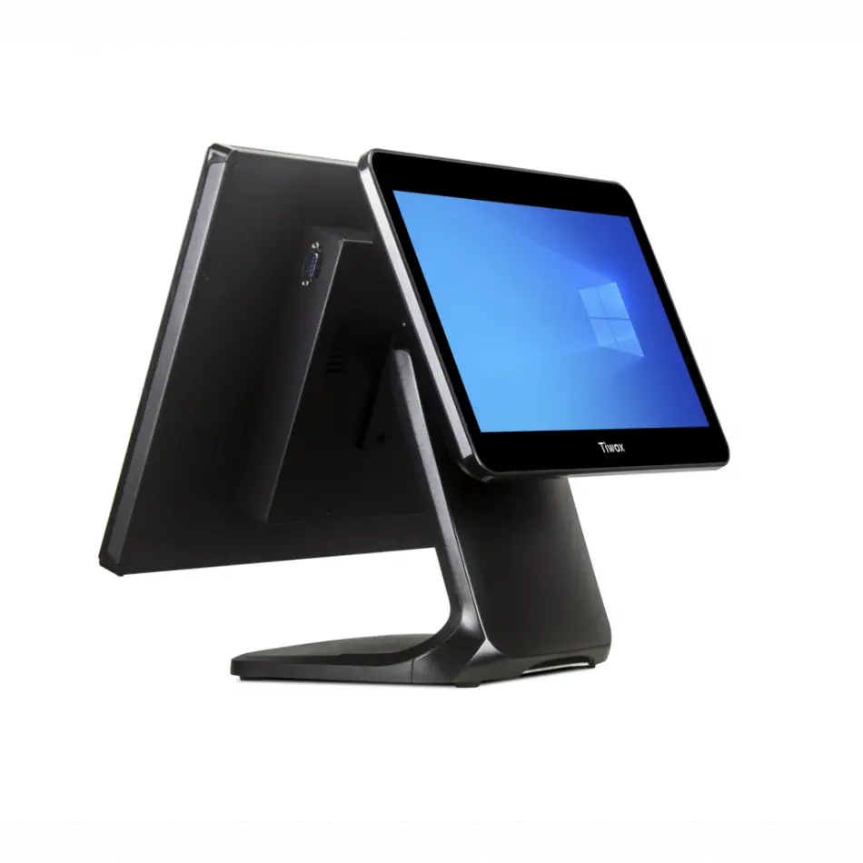 Tiwox Tp-7610-d, Intel İ7 10.nesil, 18.5 Ekran,  8gb Ram, 128gb M.2 Ssd, Endüstriyel, Dokunmatik Pos Pc (çift Ekran)