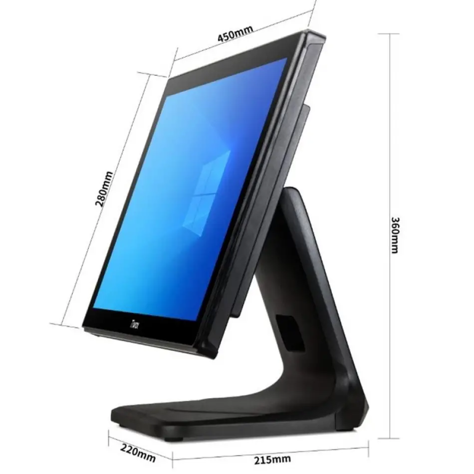 Tıwox Tp-7650 18.5 I7 5.nesil 128gb Nwme Ssd 8gb Ddr3 Ram 1366x768 Dokunmatik Pos Pc