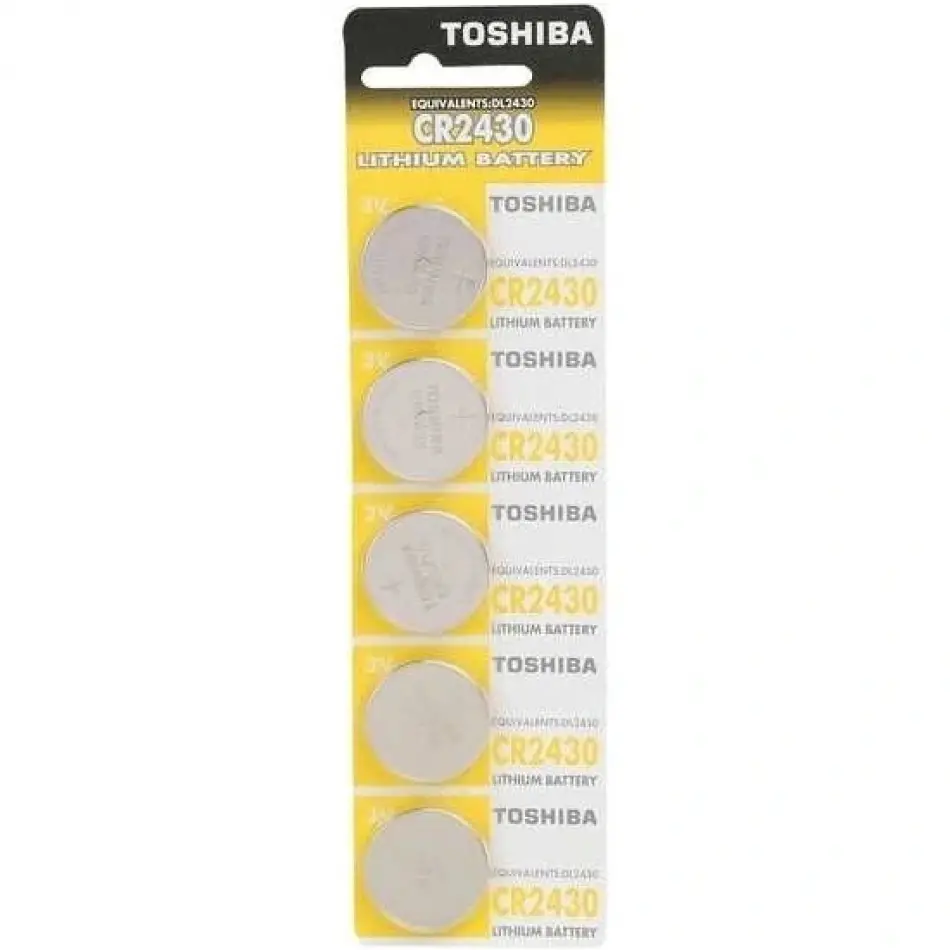 Toshıba Cr 2430 Lıthıum Pil (5li Kartela)