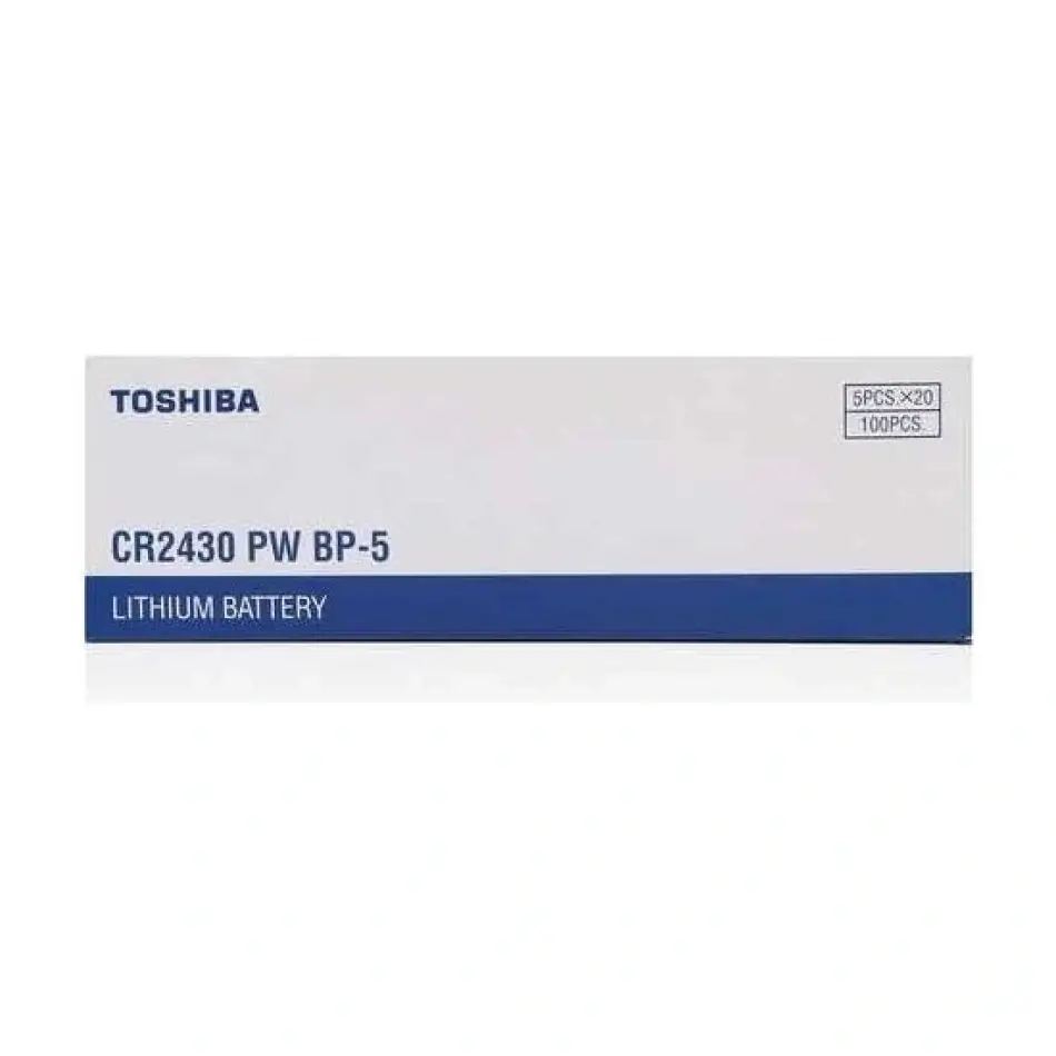 Toshıba Cr 2430 Lıthıum Pil (5li Kartela)