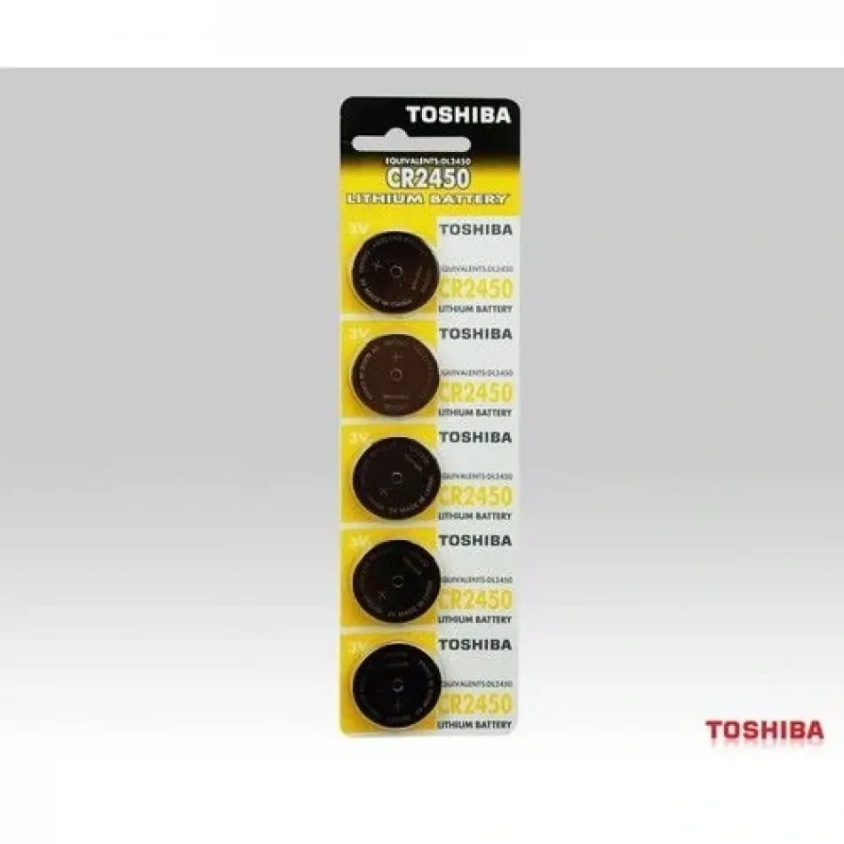 Toshıba Cr 2450 Lıthıum Pil (5li Paket)